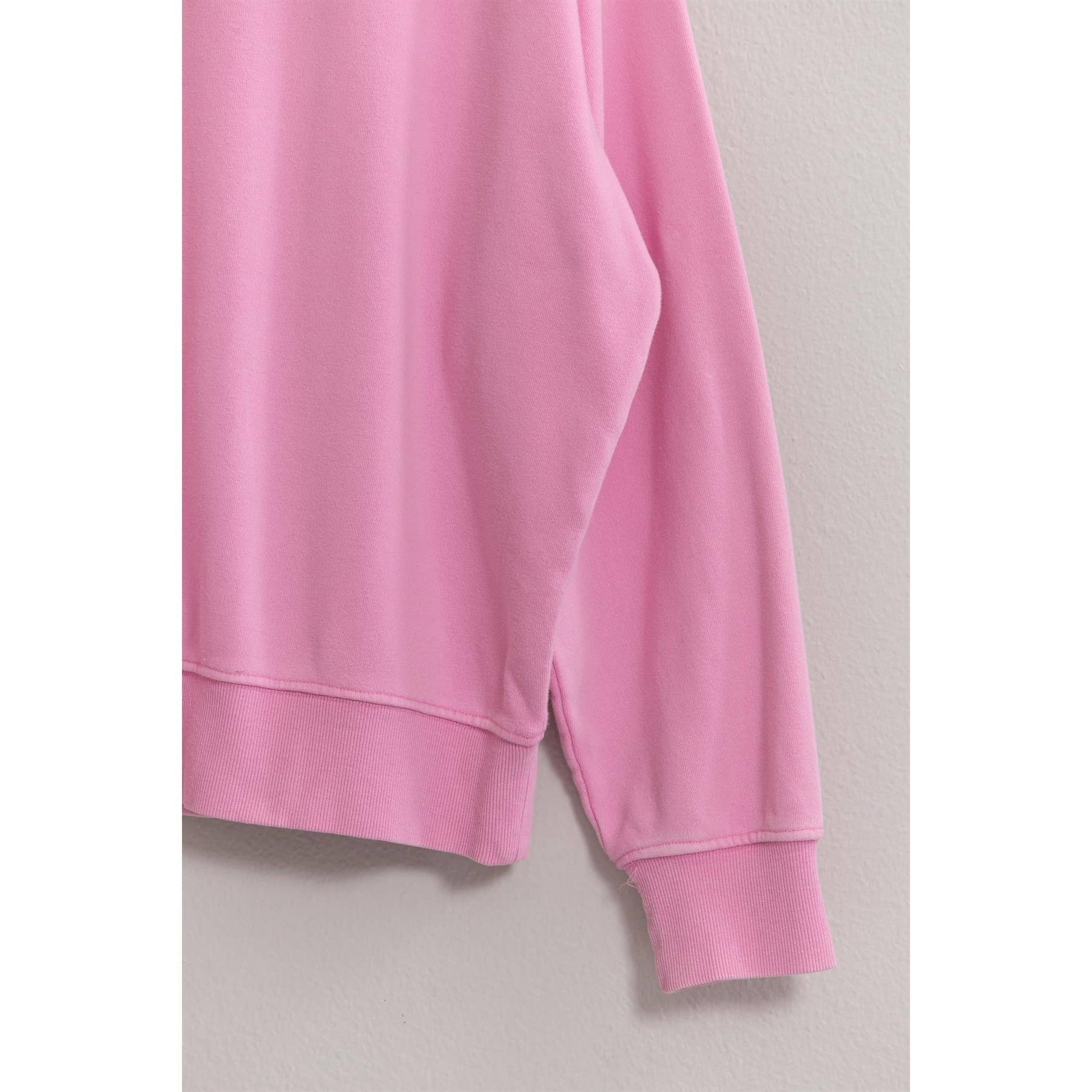 Drop Shoulders Crew Neck Sweatshirt