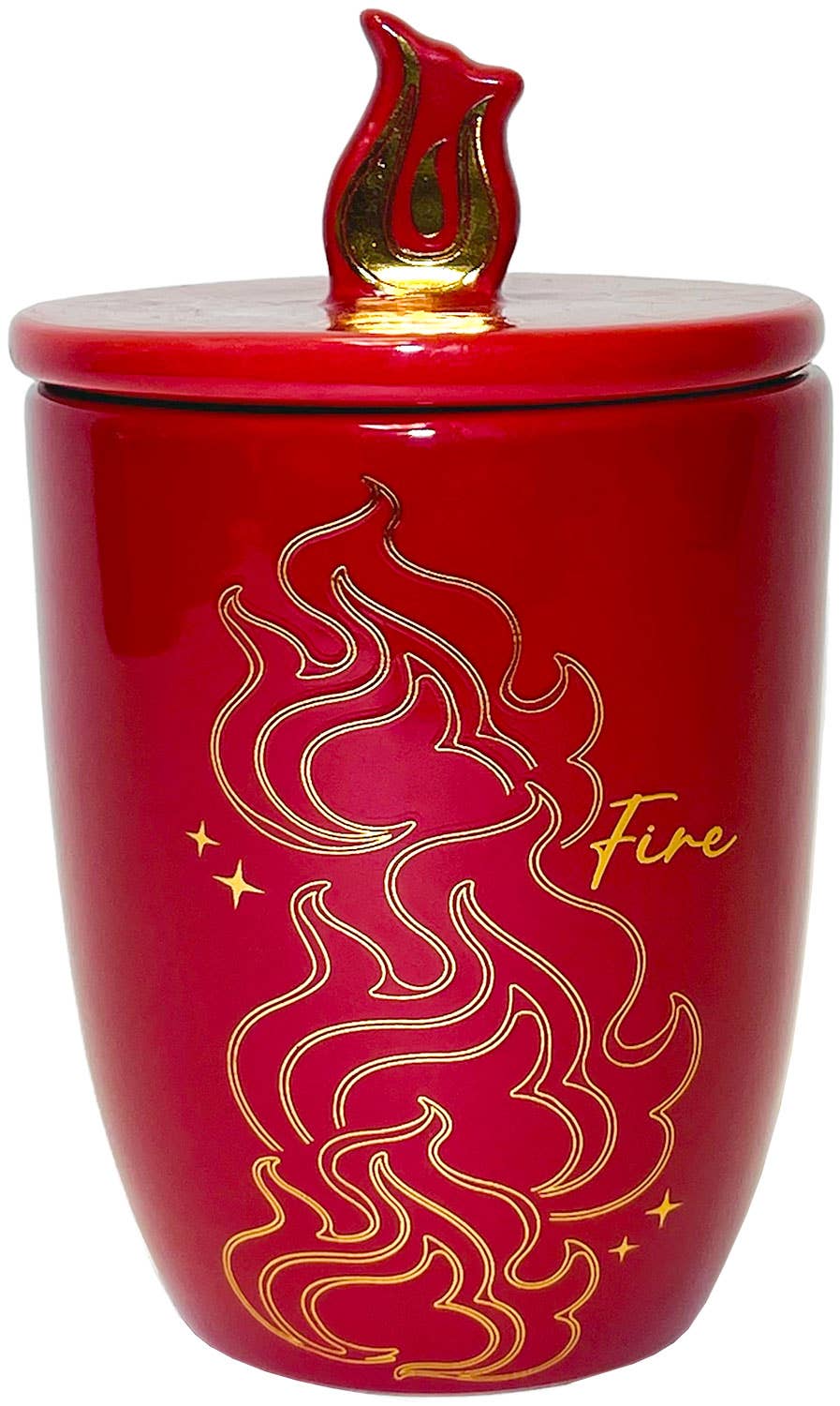 Four Elements Zodiac Candle - Fire (Red)