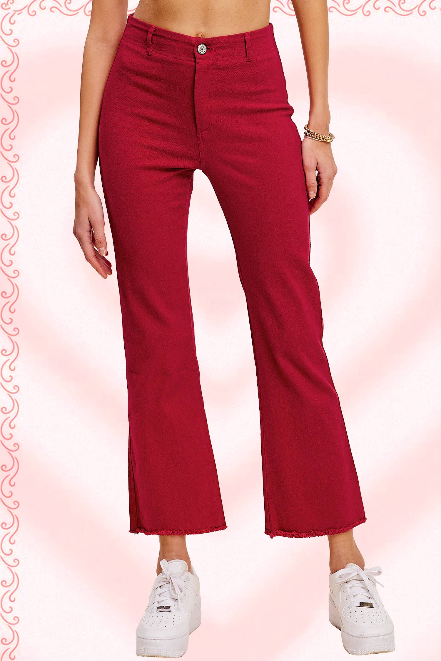 Soft Washed Stretchy High Waisted Flare Pants: Washed Black / M