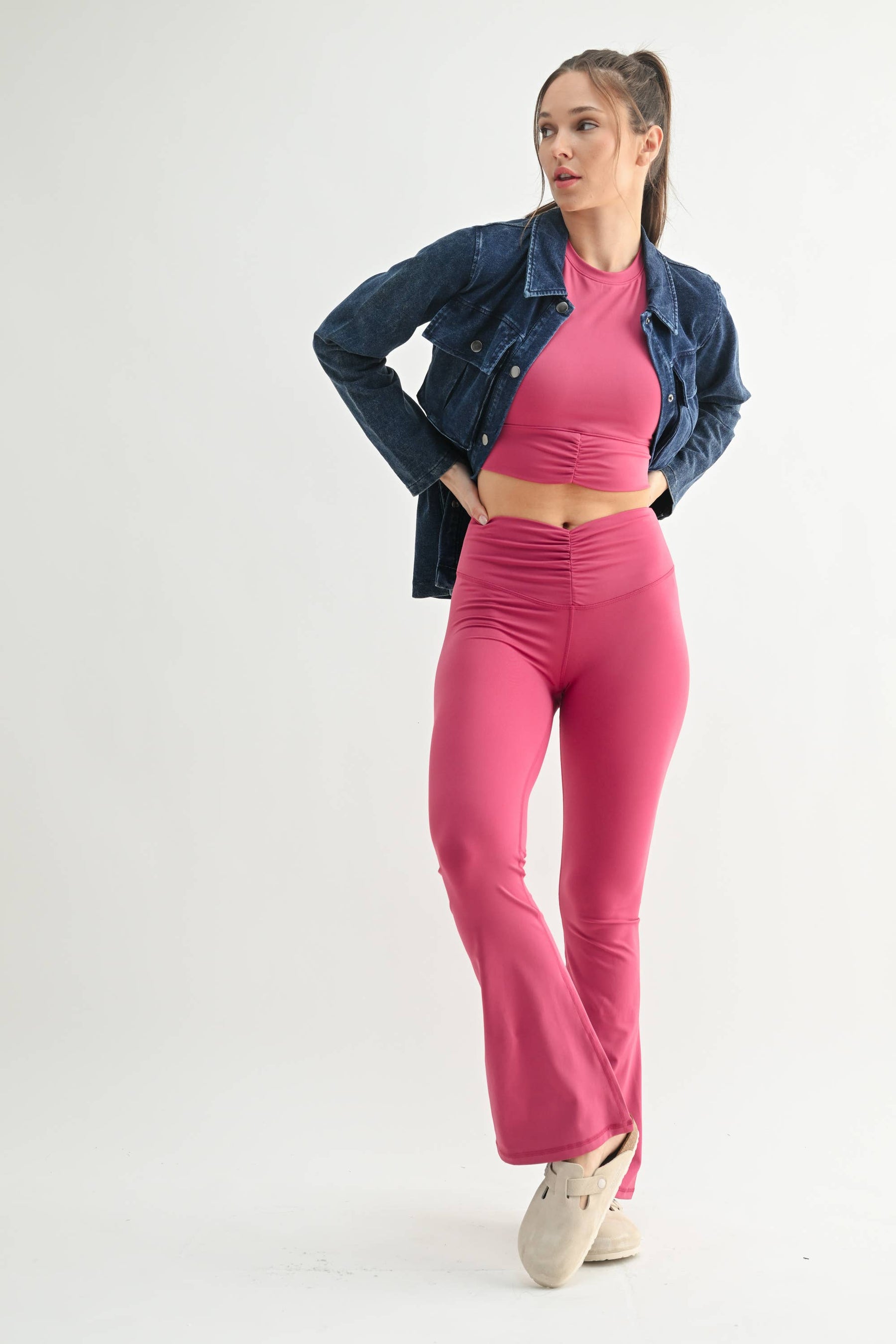 Cotton Blend Mineral Wash Shacket