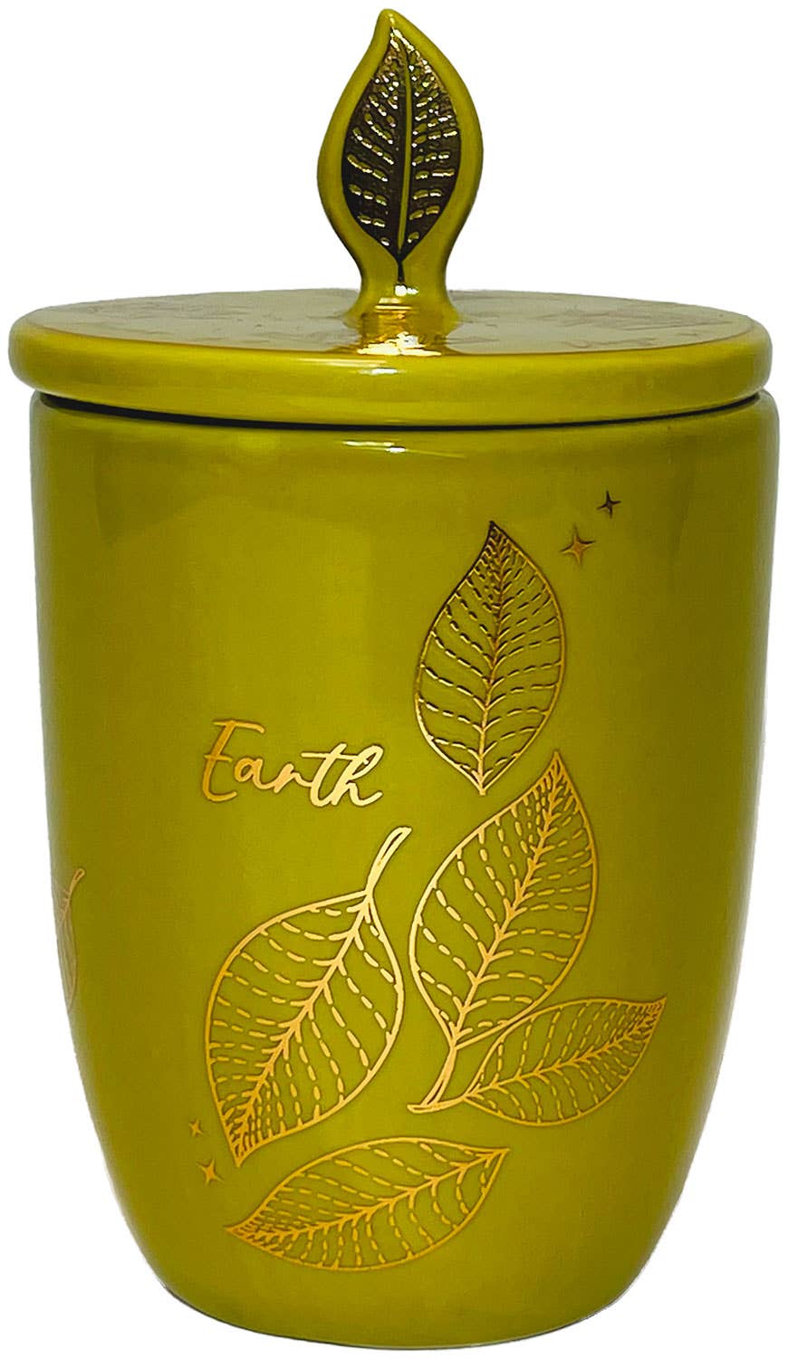 Four Elements Zodiac Candle - Earth (Yellow)