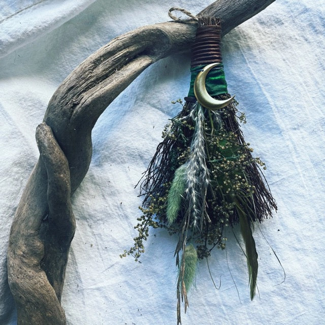 Cinnamon Broom Eucalyptus Emerald Moon