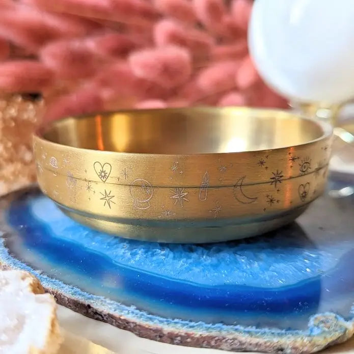 Golden Altar Bowl | Goddess Provisions