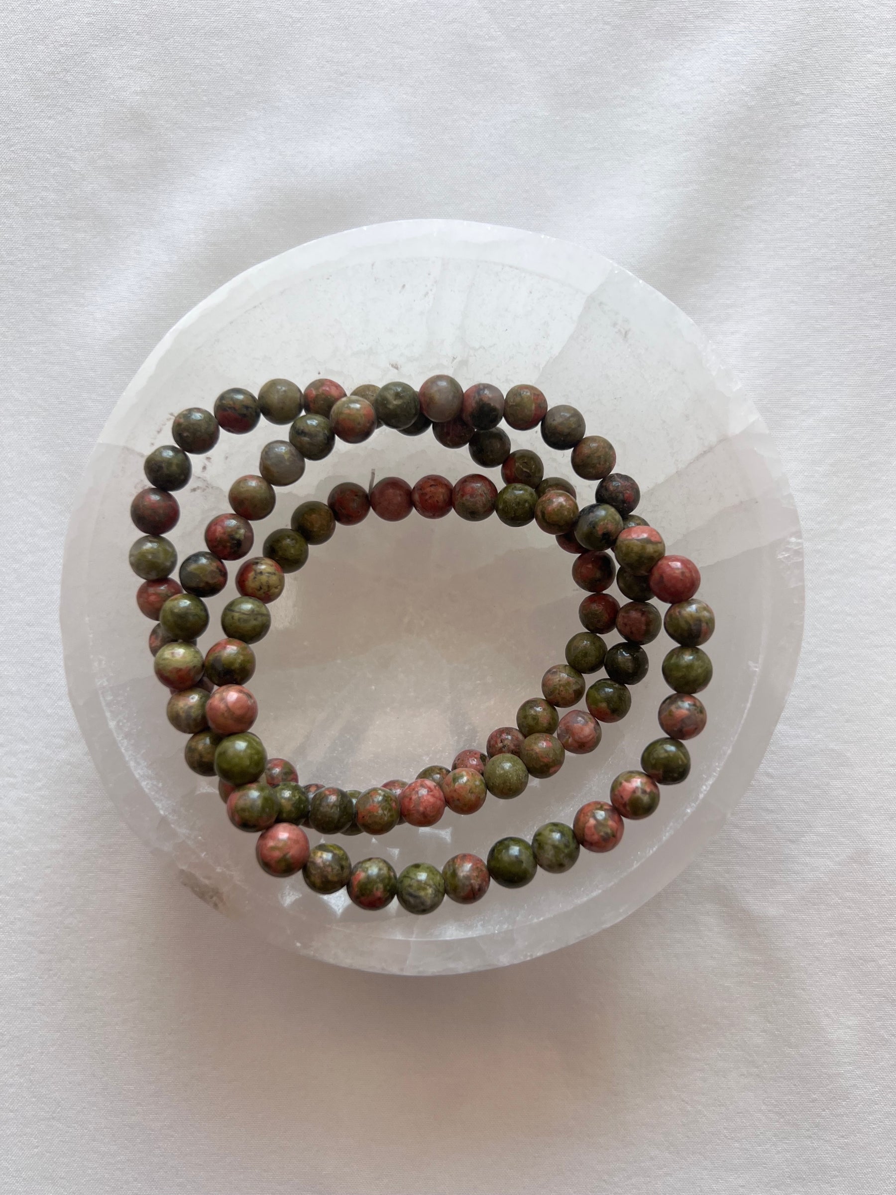 Unakite Bracelets