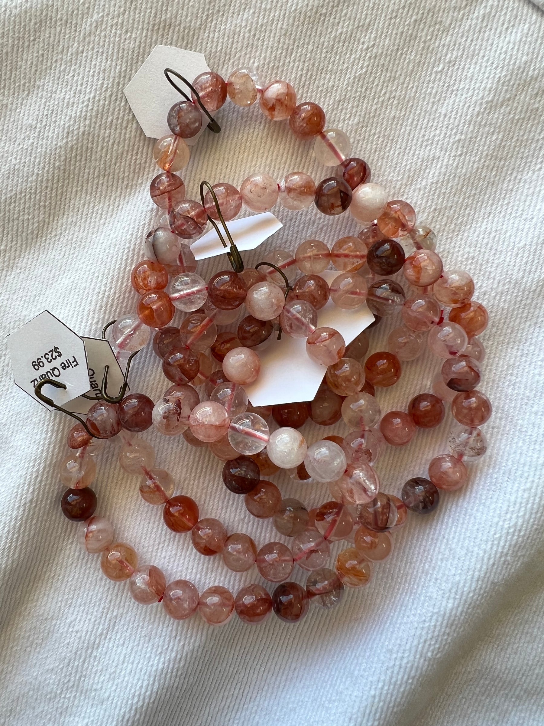 Fire Quartz Bracelets