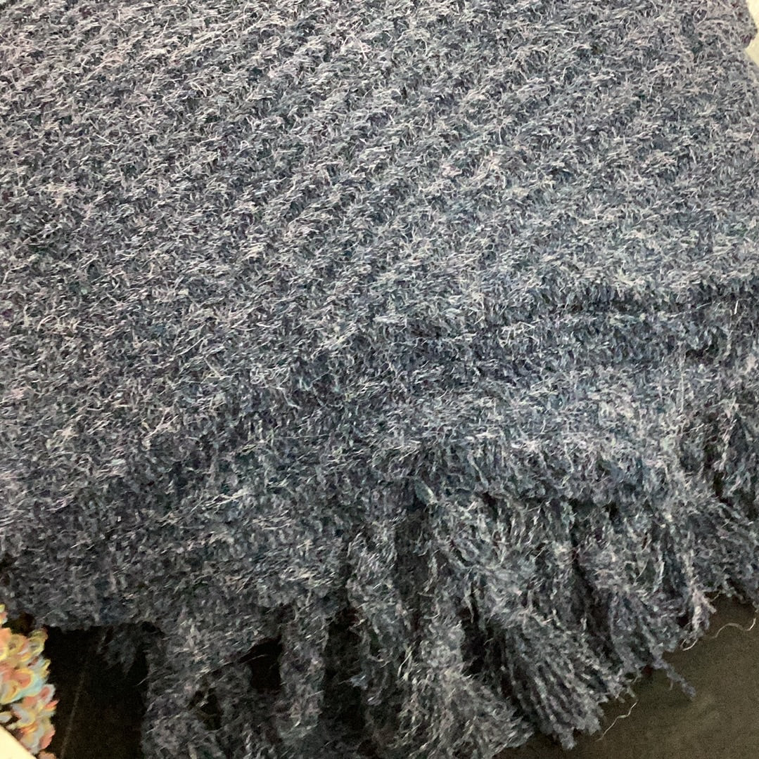Scarf Blanket, Navy