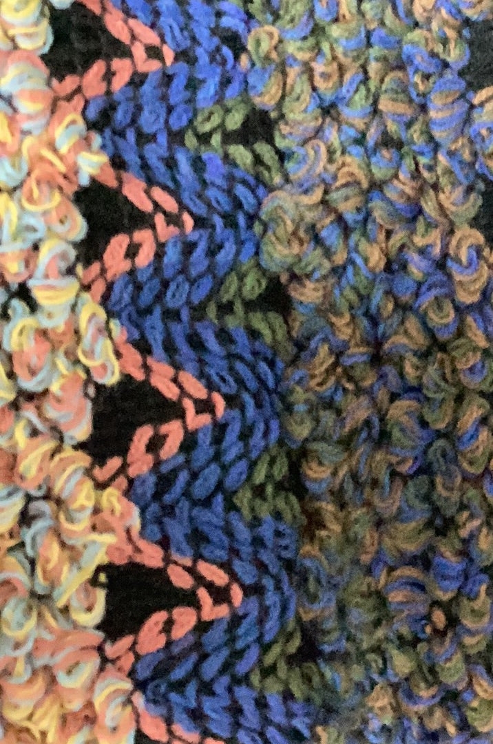 Bright multicolored Scarf