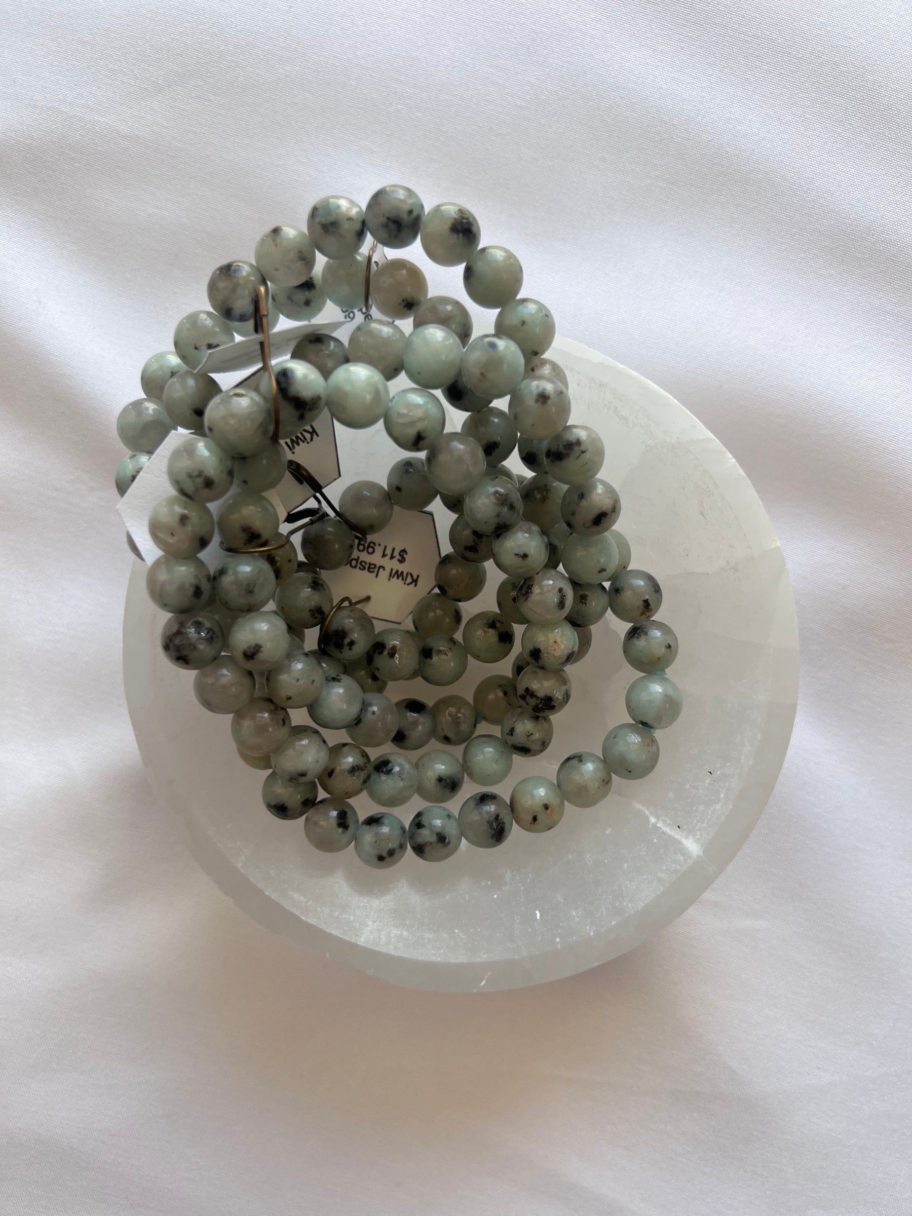 Kiwi Jasper Bracelets