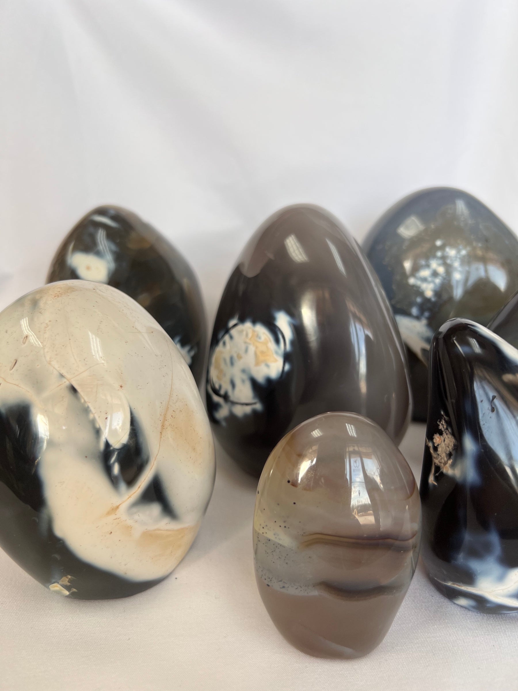 Orca Agate Free Forms