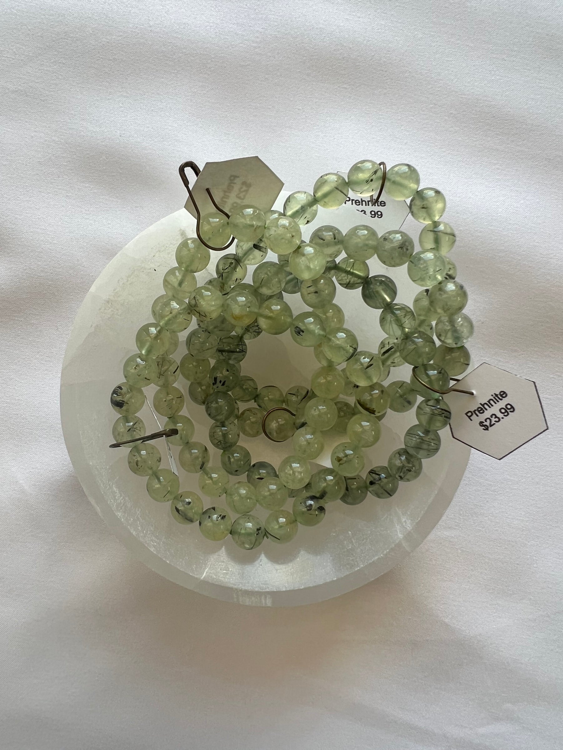 Prehnite Bracelets