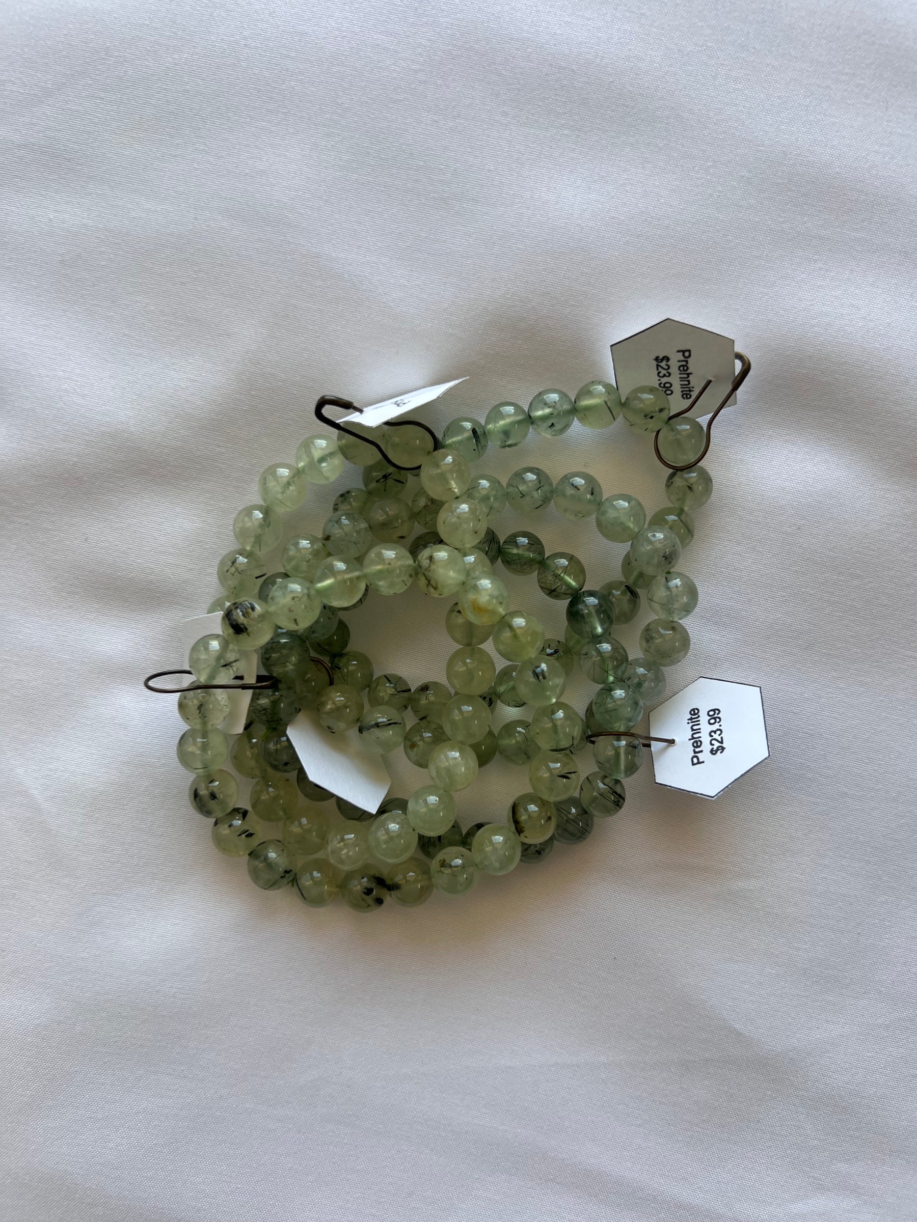 Prehnite Bracelets