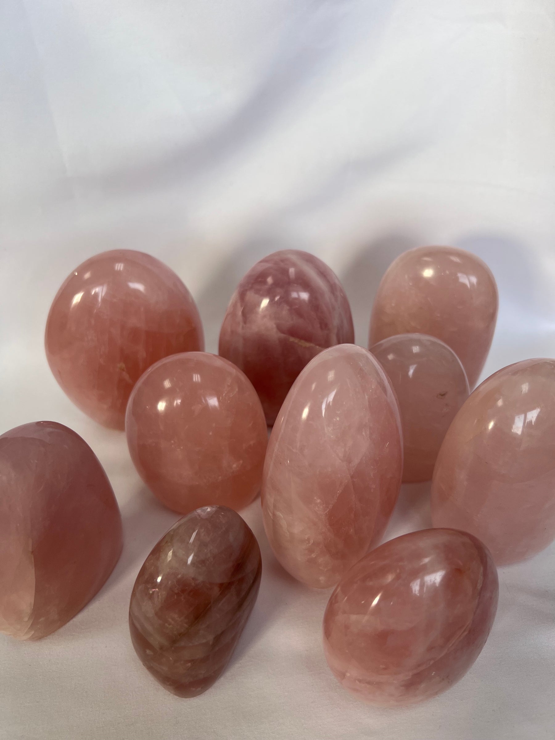 Rose Quartz Free Forms