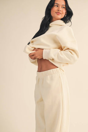 Cozy Fleece Oversized Pullover Hoodie