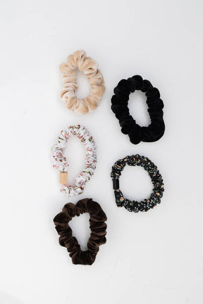 Autumn Floral Assorted Hair Scrunchies EACH
