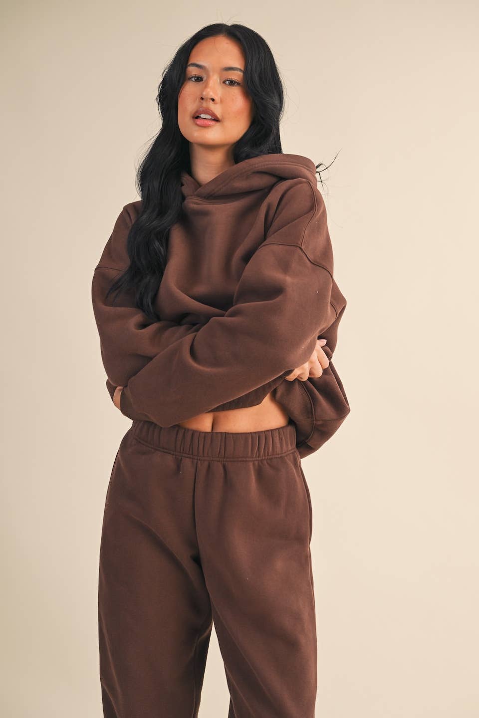 Cozy Fleece Oversized Pullover Hoodie