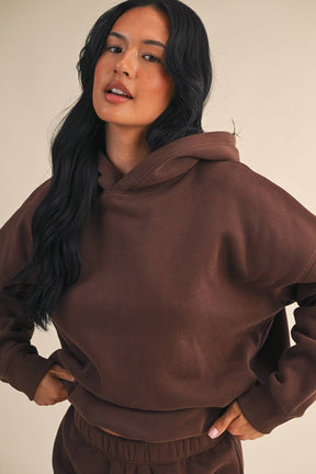 Cozy Fleece Oversized Pullover Hoodie
