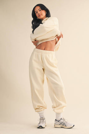 Cozy Fleece Oversized Pullover Hoodie