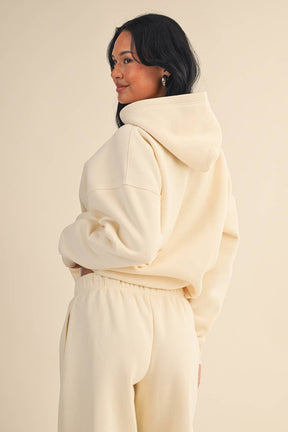 Cozy Fleece Oversized Pullover Hoodie