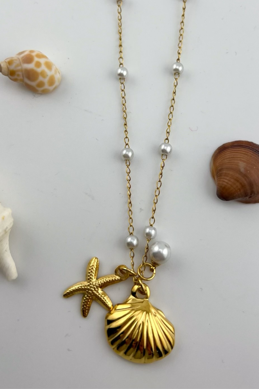 Oceanside Pearl Necklace