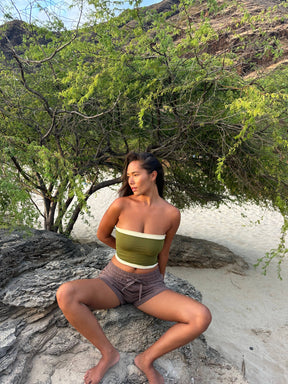 BOHO Stretchy Natural Tube Top