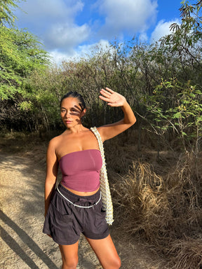 BOHO Stretchy Natural Tube Top