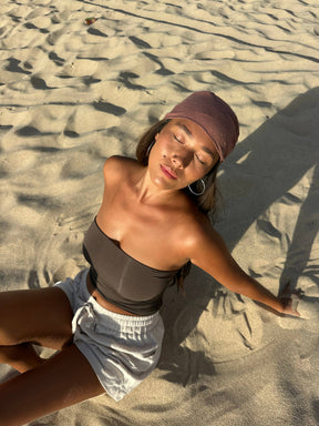 BOHO Stretchy Natural Tube Top