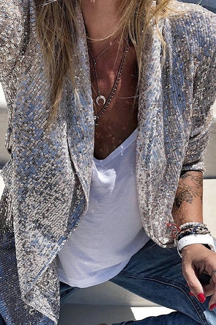 Sequin Blazer