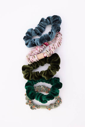 Autumn Floral Assorted Hair Scrunchies EACH