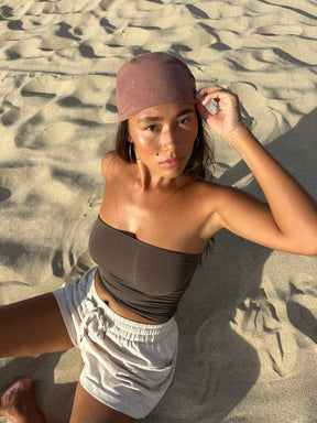 BOHO Stretchy Natural Tube Top