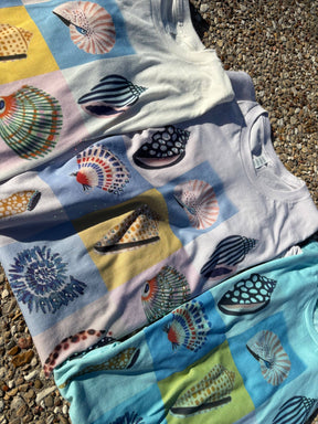 Sea Shells Bedazzled Shirt