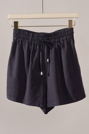 Everyday Chambray Drawstring Shorts