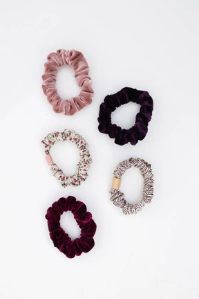 Autumn Floral Assorted Hair Scrunchies EACH