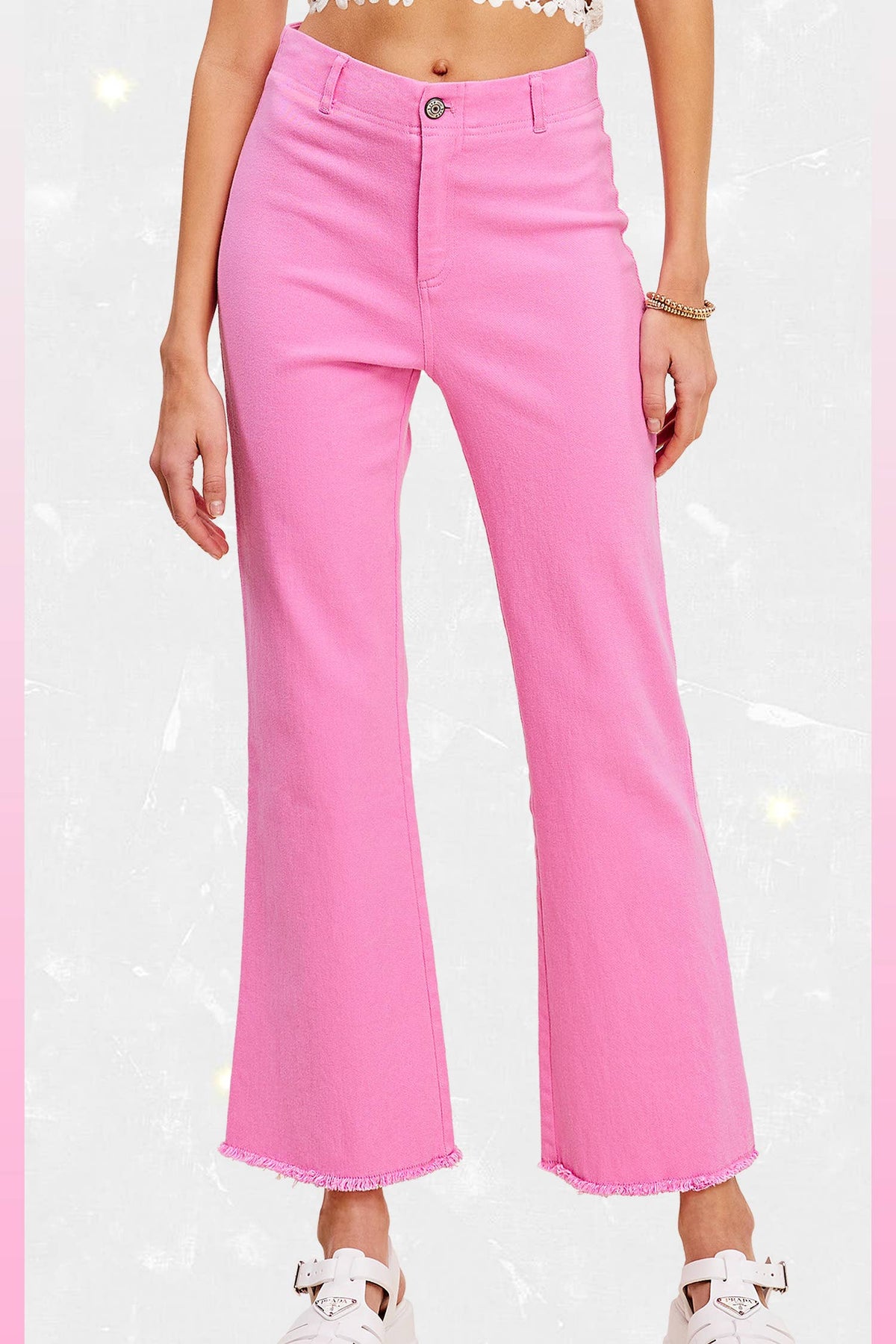 Soft Washed Stretchy High Waisted Flare Pants: Washed Black / M