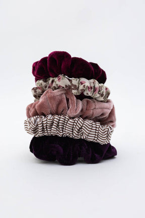 Autumn Floral Assorted Hair Scrunchies EACH