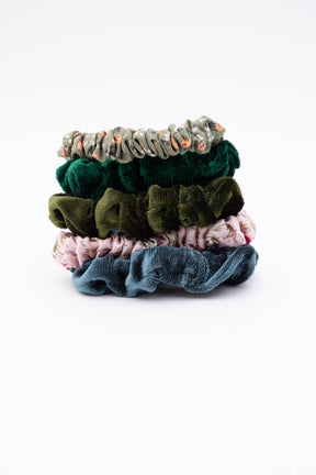 Autumn Floral Assorted Hair Scrunchies EACH