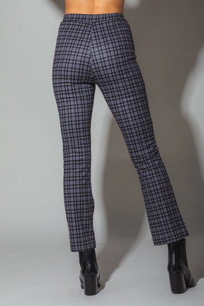Plaid Fit Pants