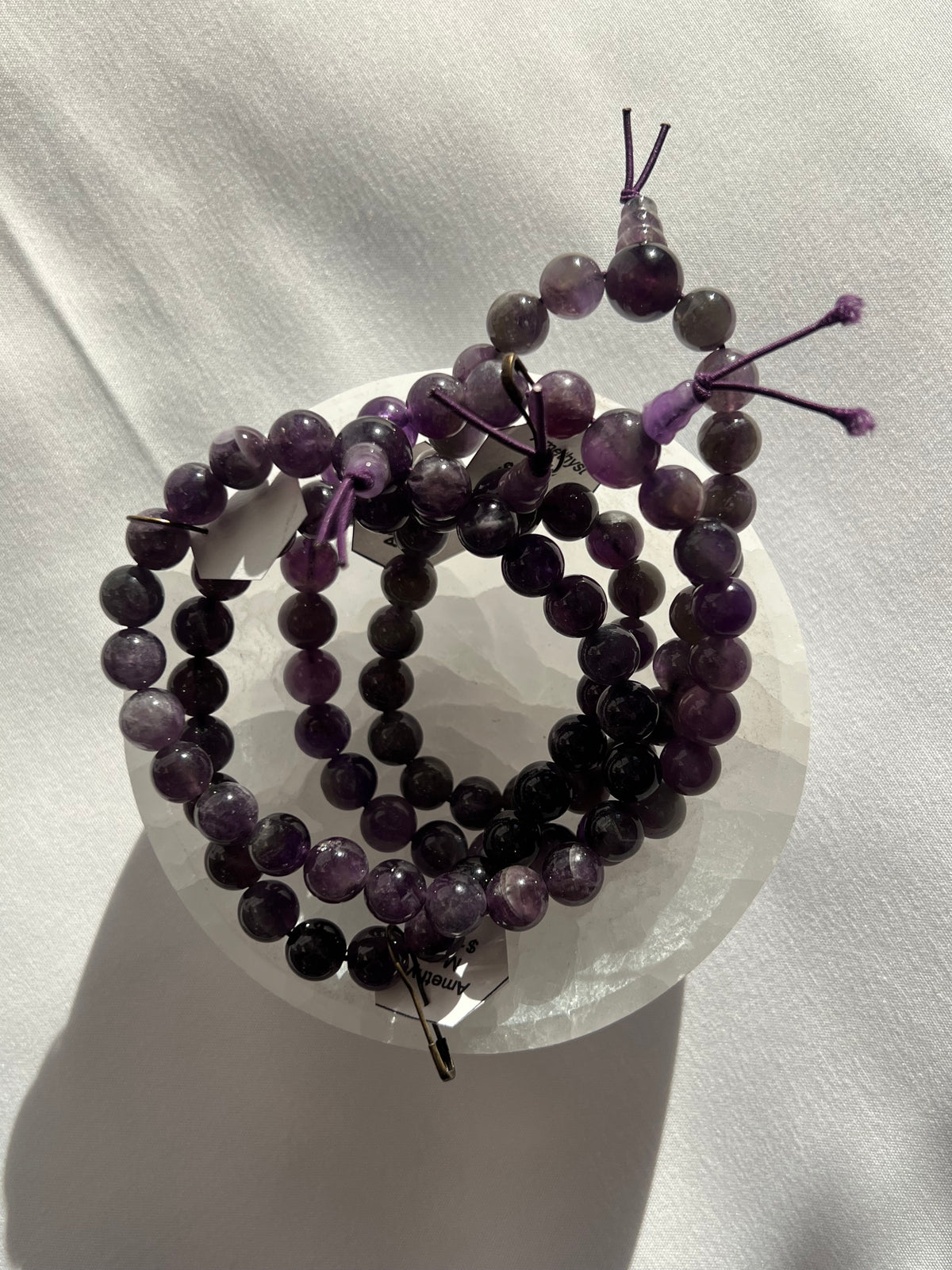 Amethyst Mala Bracelets