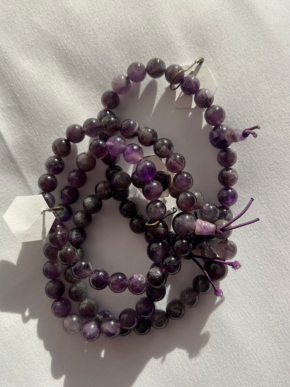 Amethyst Mala Bracelets