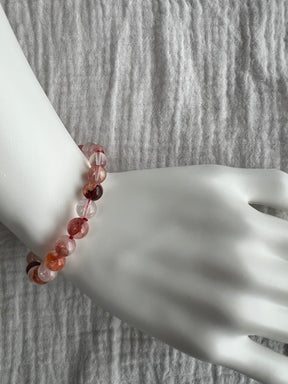 Fire Quartz Bracelet on wrist