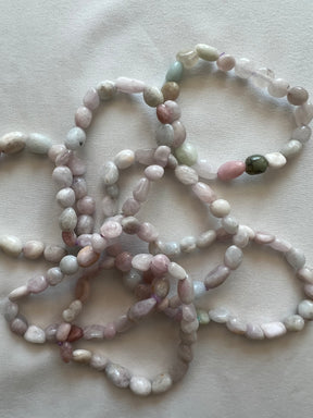 Morganite and Beryl Bracelets