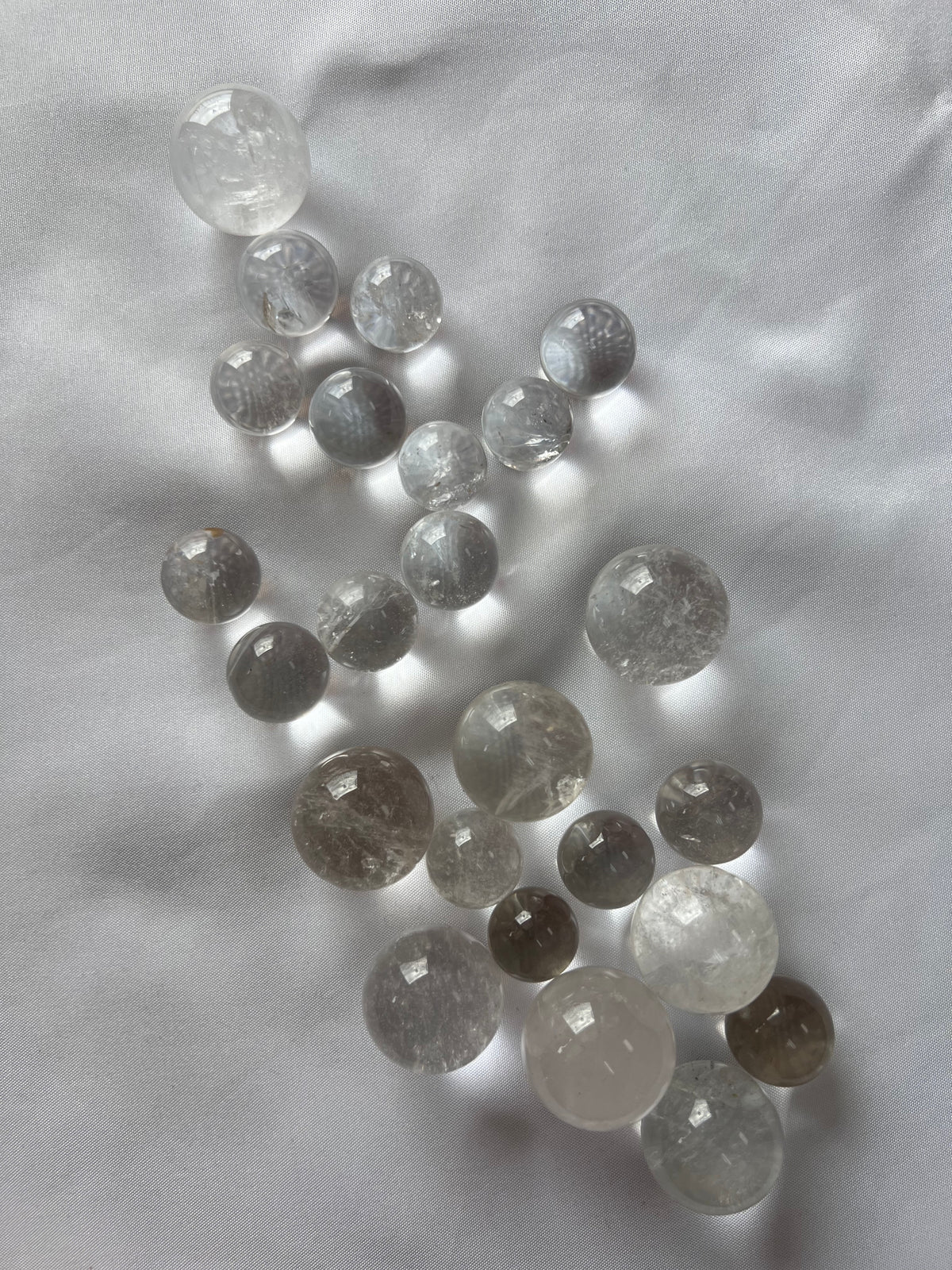 Clear Quartz Spheres