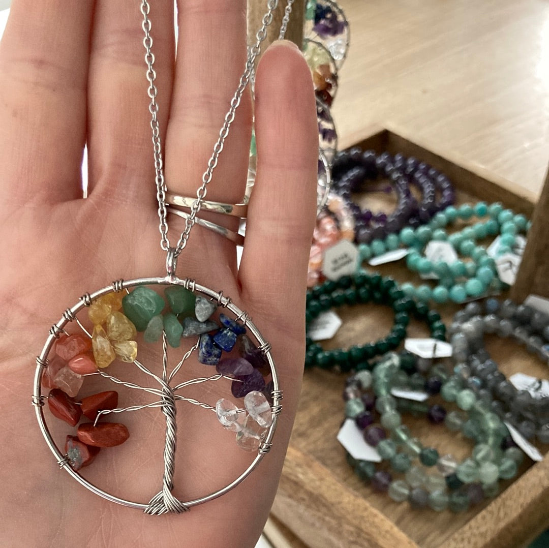 Chakra Tree Of Life Necklace