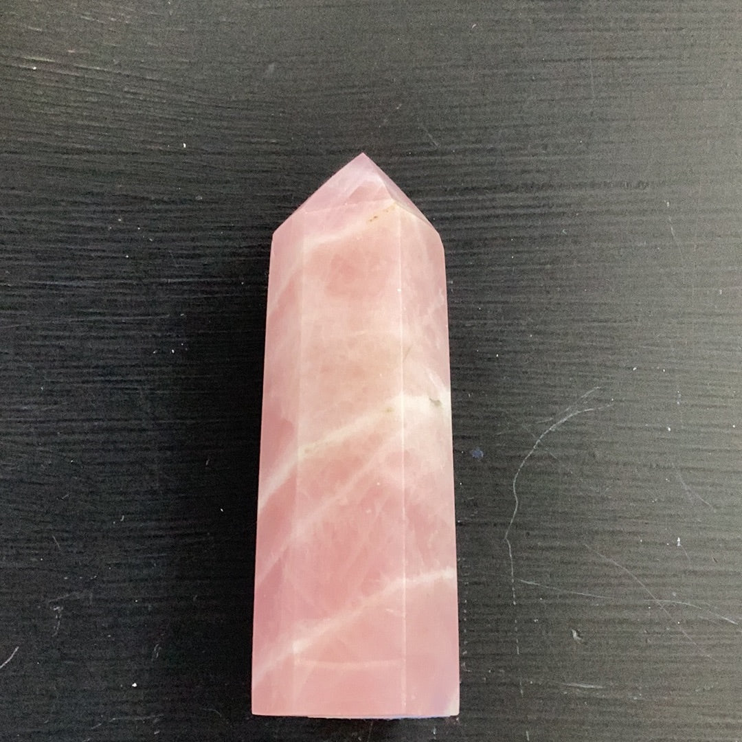 Large Rose Quartz Obelisk