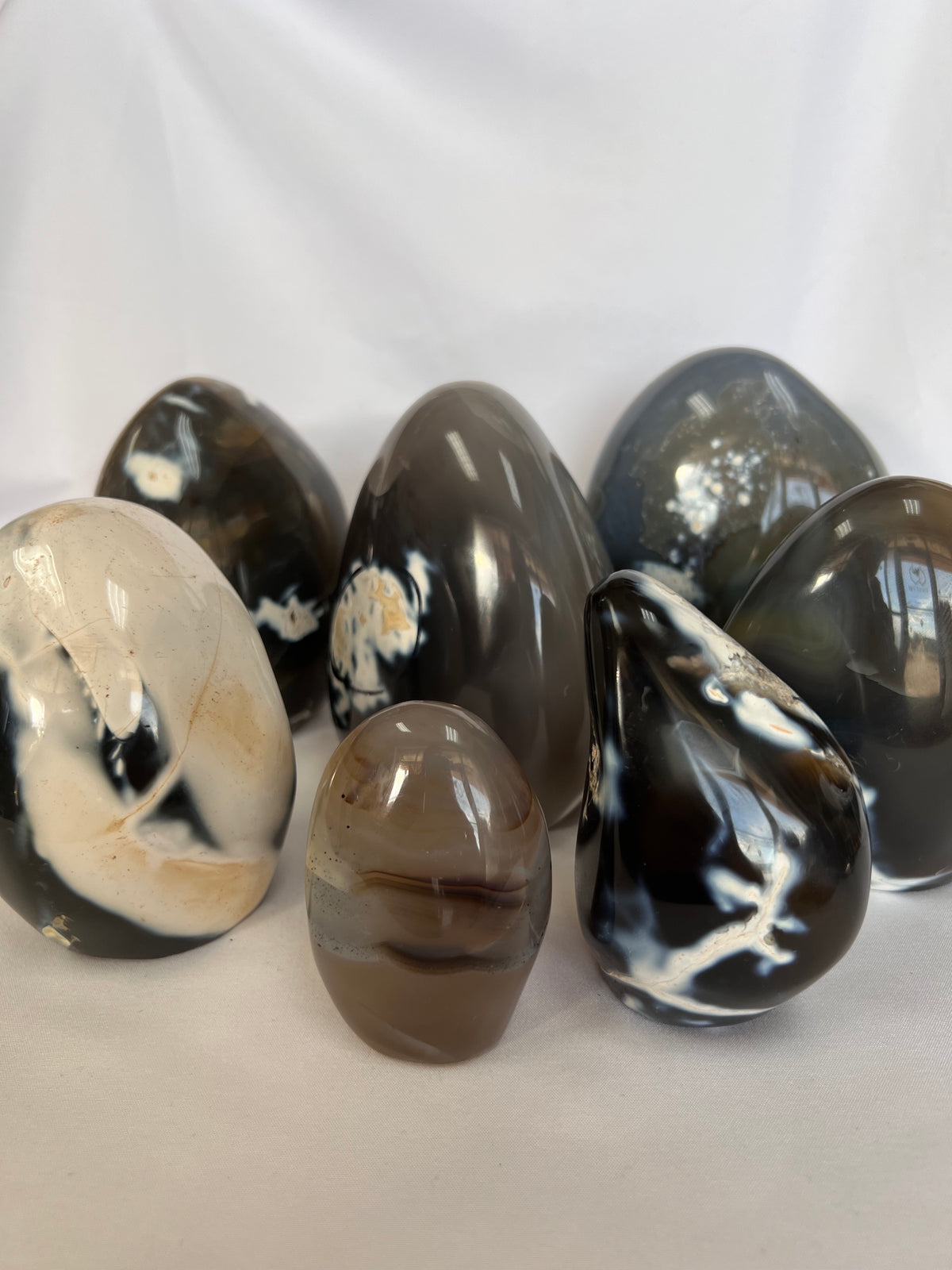 Orca Agate Free Forms