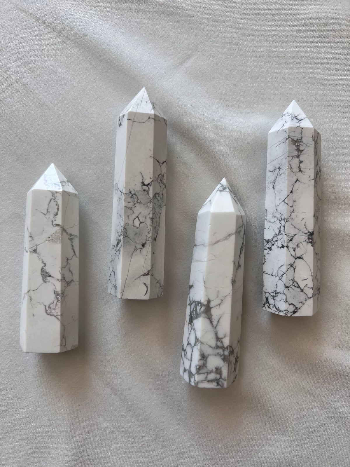 Howlite Obelisk