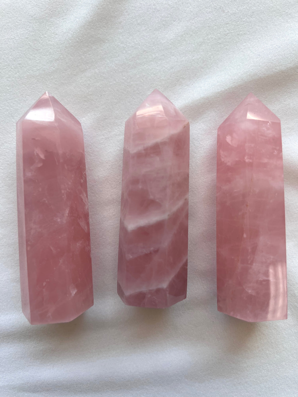 Small Rose Quartz Obelisk