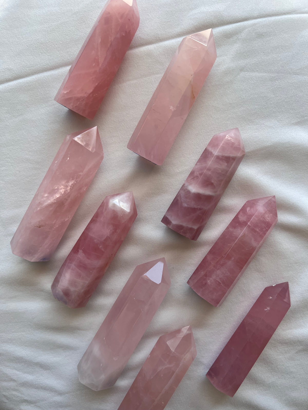 Small Rose Quartz Obelisk