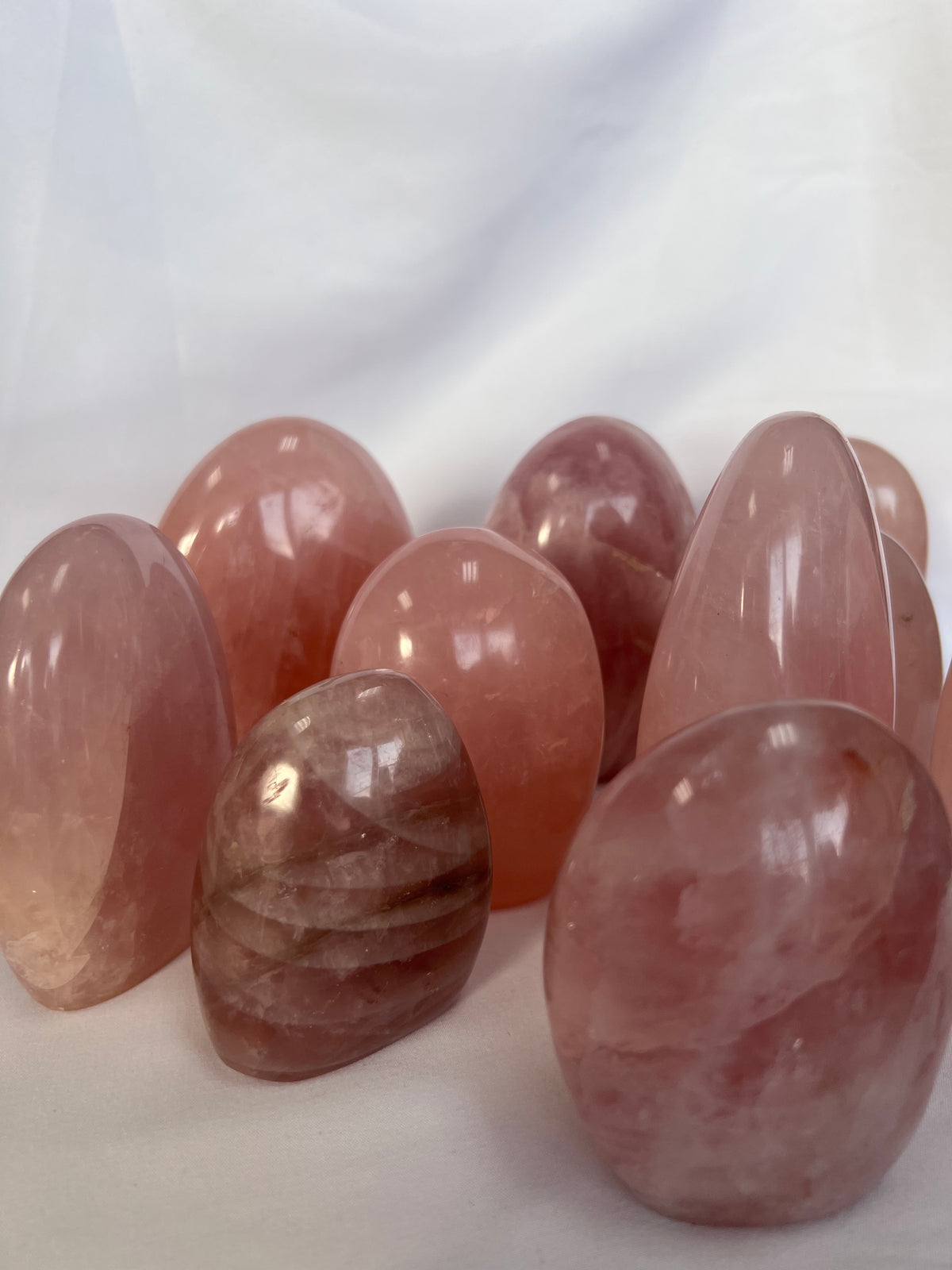 Rose Quartz Free Forms