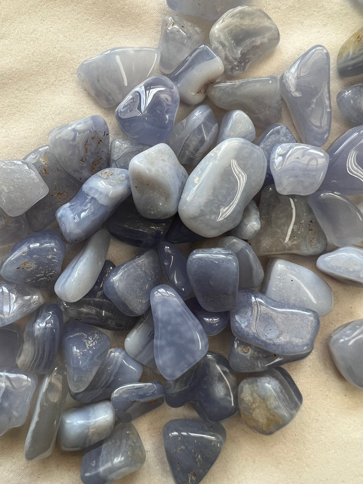 Blue Lace Agate Tumbled