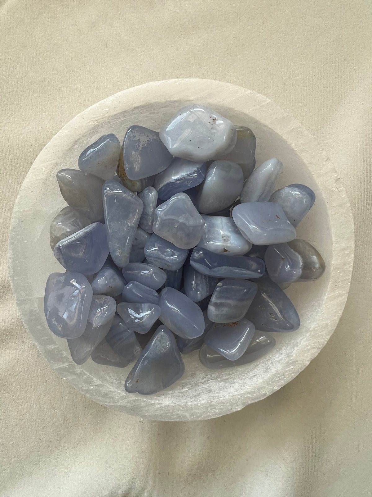 Blue Lace Agate Tumbled